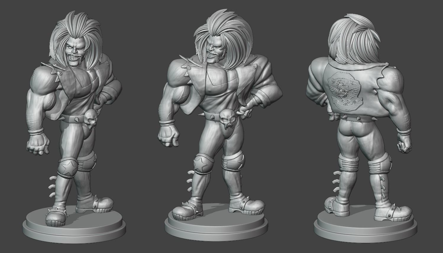 lobo dc comics  3D print model_5