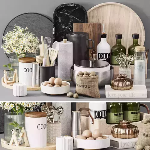 Kitchen accessories 043 3D model