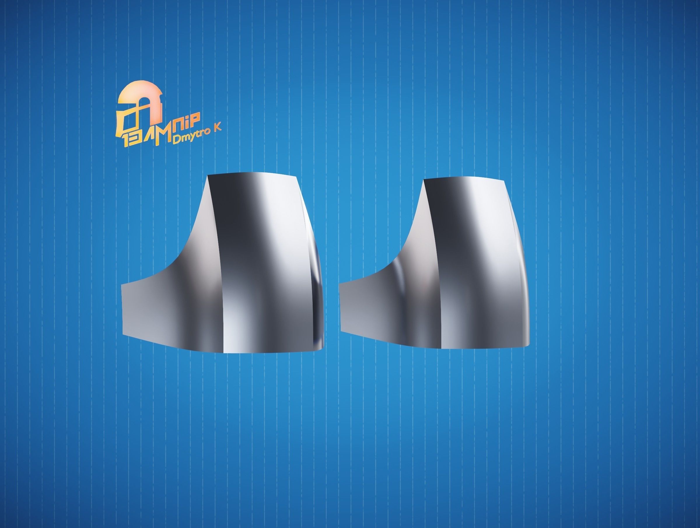 Custom Mandalorian Elbow Armor 3 3D print model_13