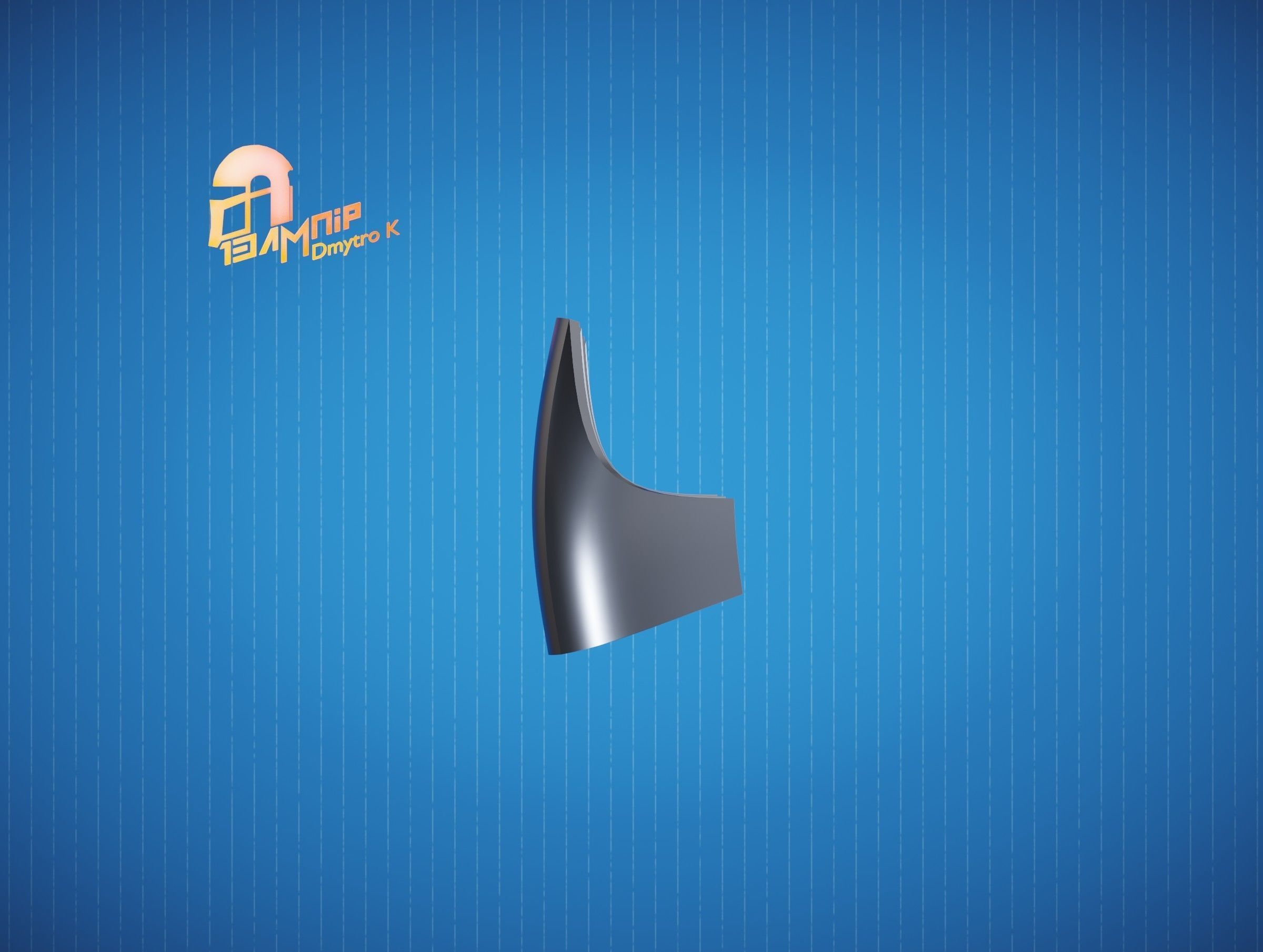 Custom Mandalorian Elbow Armor 3 3D print model_2