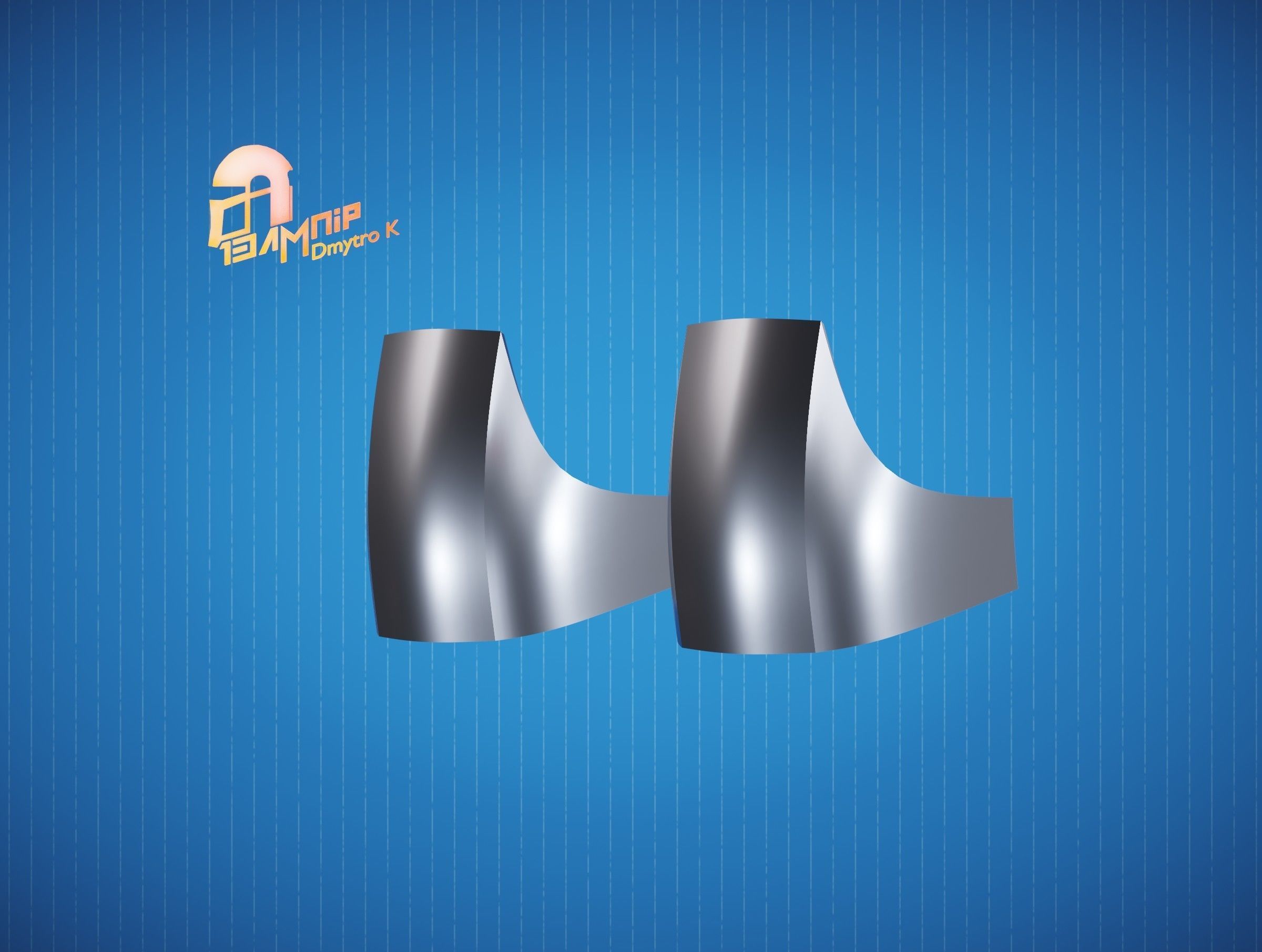 Custom Mandalorian Elbow Armor 3 3D print model_1