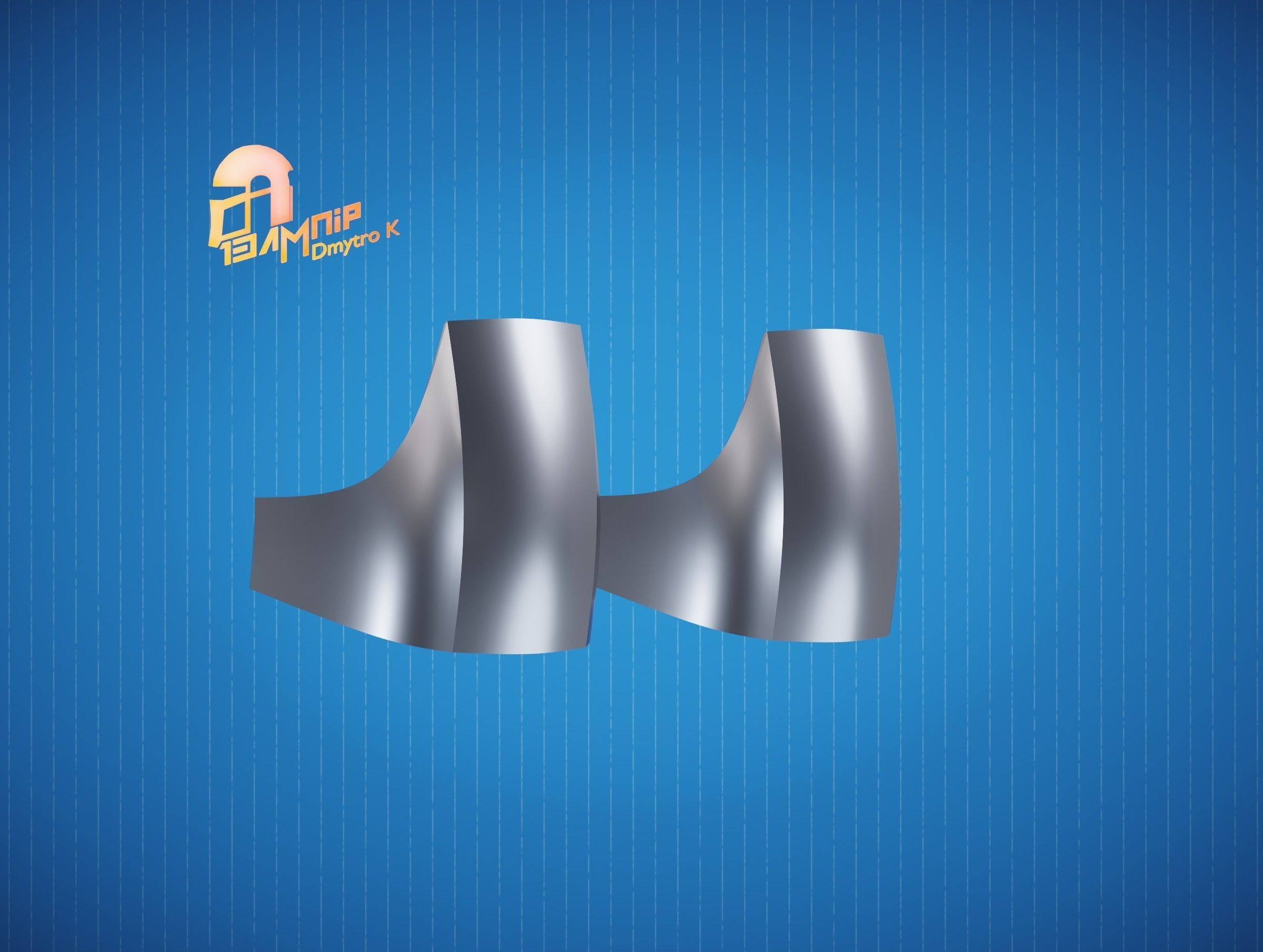 Custom Mandalorian Elbow Armor 3 3D print model_7