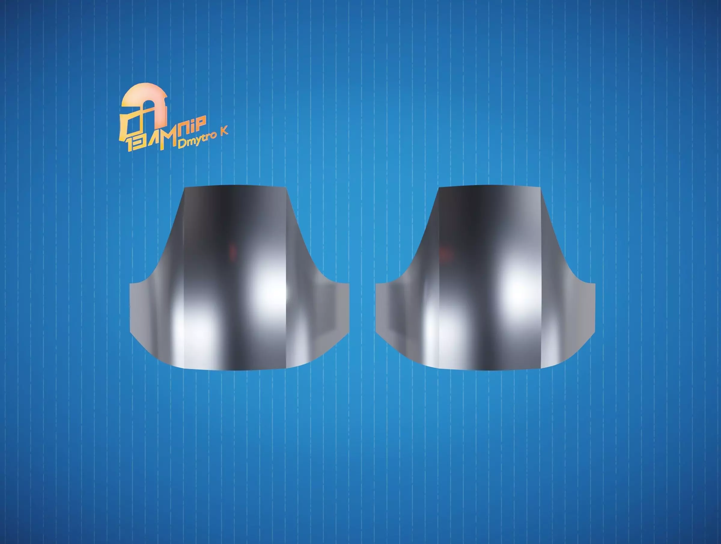 Custom Mandalorian Elbow Armor 3 3D print model_0