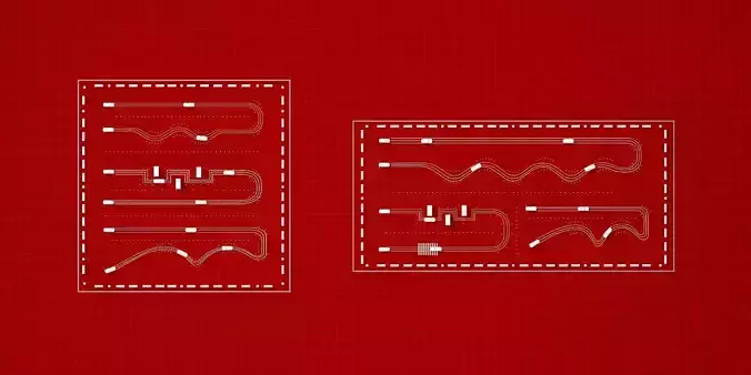 Car test drive route