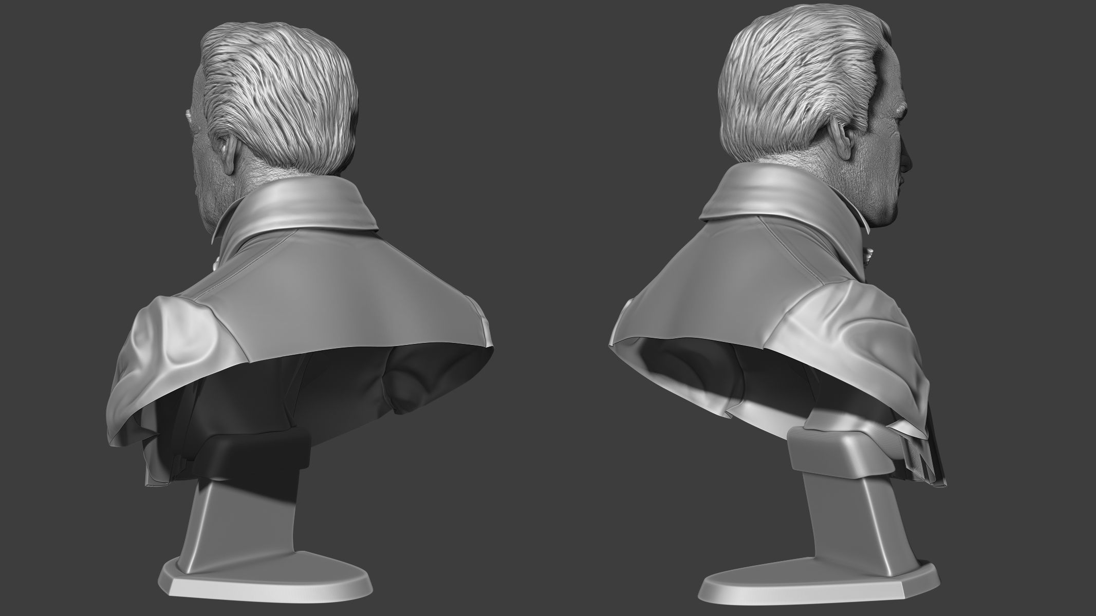 Vincent Price Bust 3D Print Ready 3D print model_9