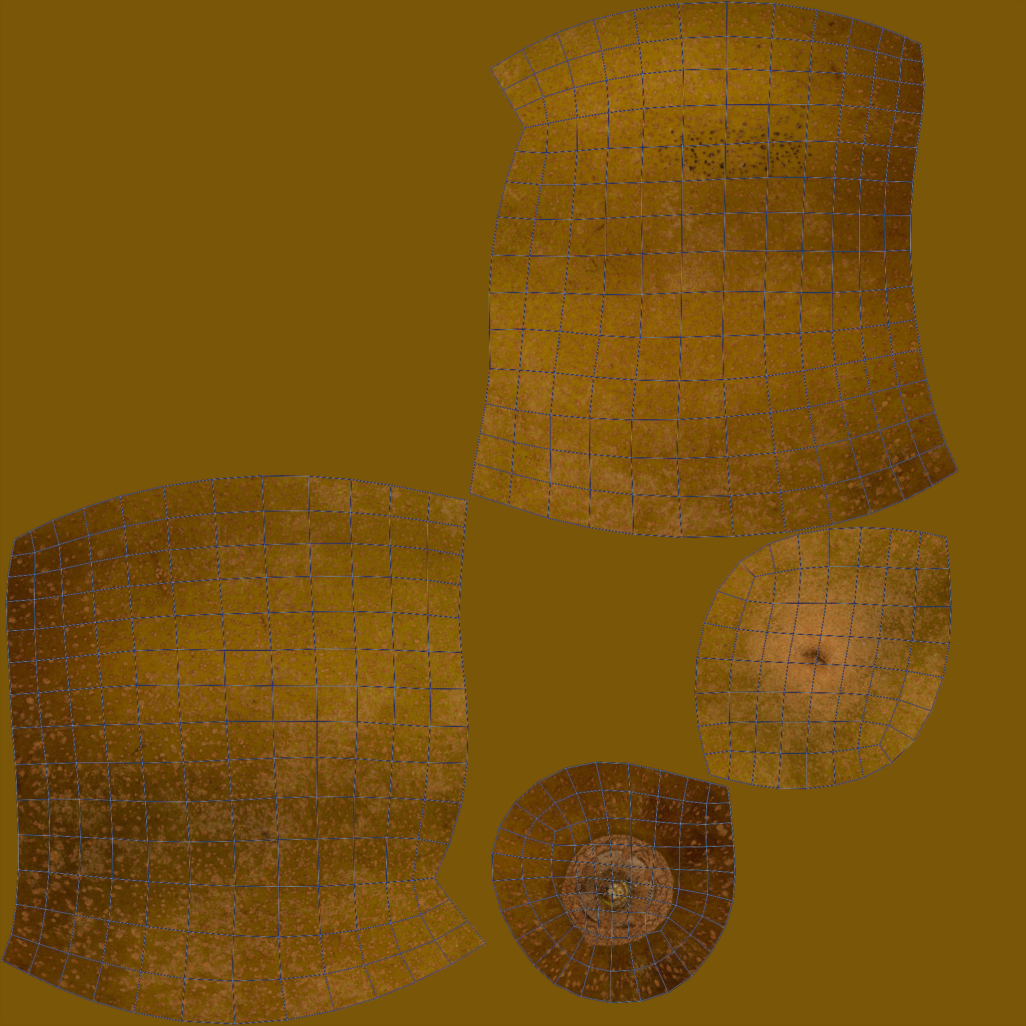 Kiwi Fruit AR VR Low-poly Low-poly 3D model_15