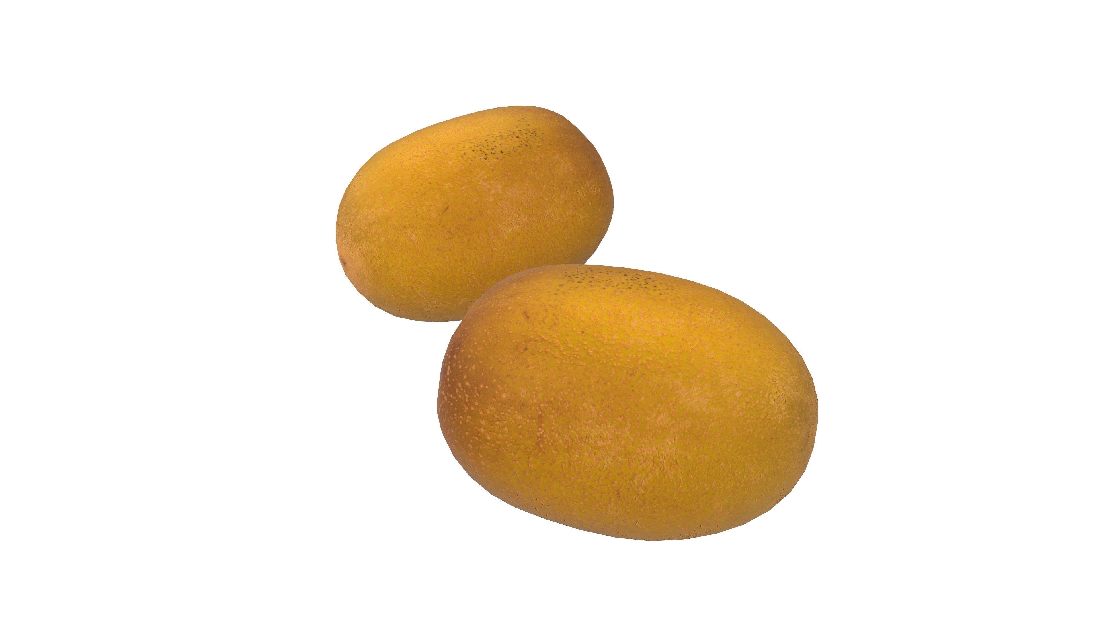 Kiwi Fruit AR VR Low-poly Low-poly 3D model_13