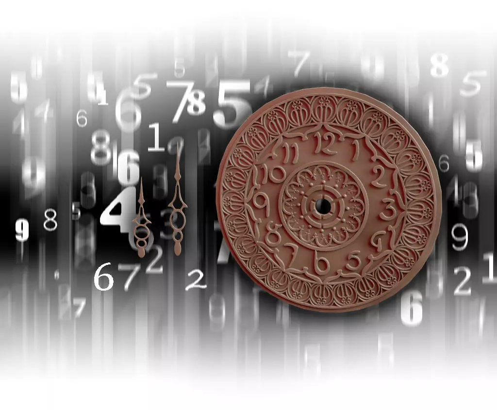 Floral horoscopes and numerology 3D print model_0