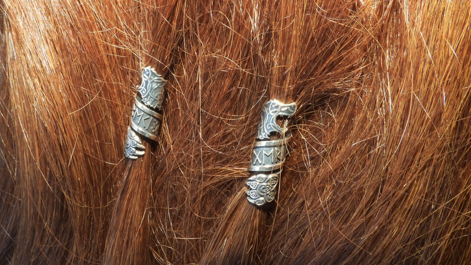 Norse Beard Rings 3D Print Ready 3D print model_7