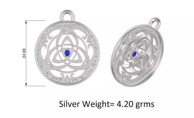 Celtic trinity Pendant Design