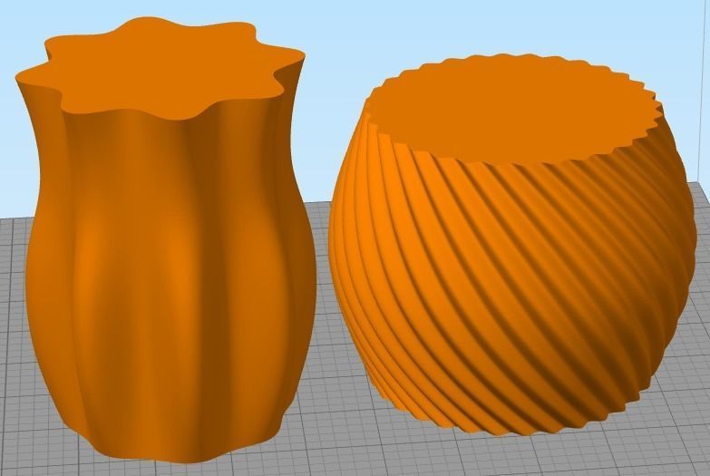 20 Vases Free 3D print model_10