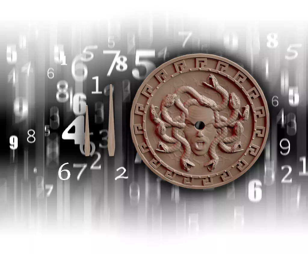 Medusa 3D print model_0