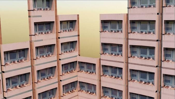 Buildings generator Free 3D model