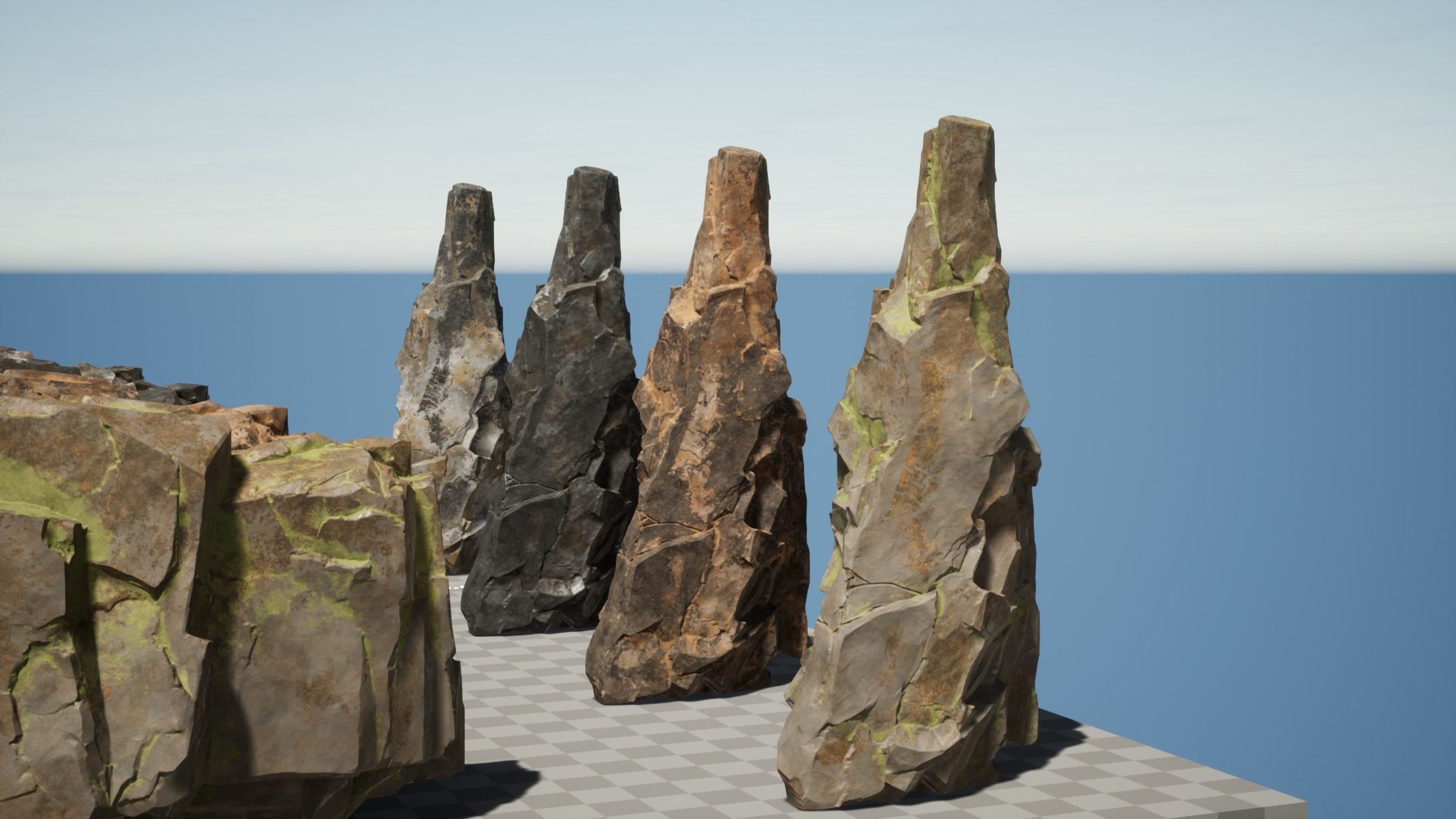 Rocks Pack Low-poly 3D model_7