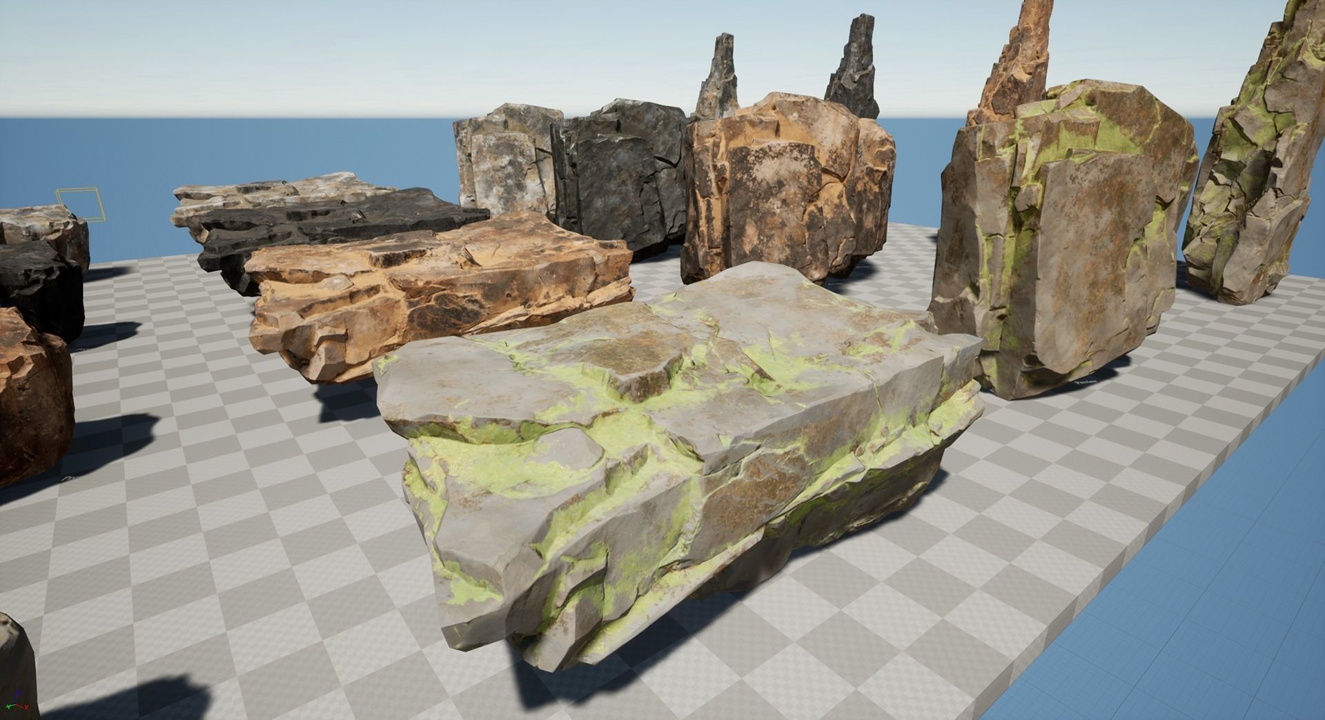 Rocks Pack Low-poly 3D model_4