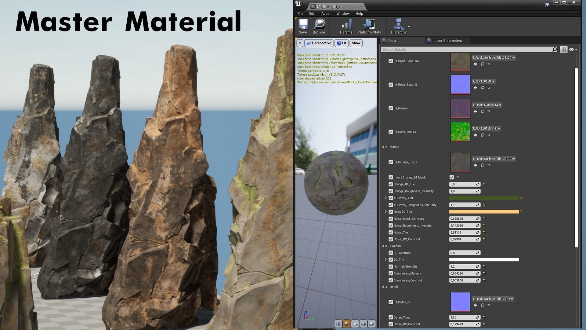Rocks Pack Low-poly 3D model_9