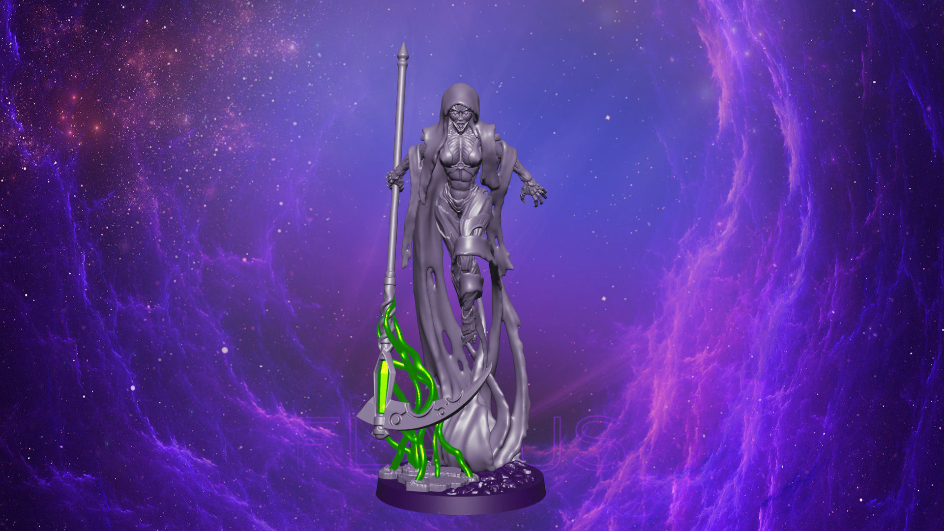 Nightbringer Girl 3D print model_5
