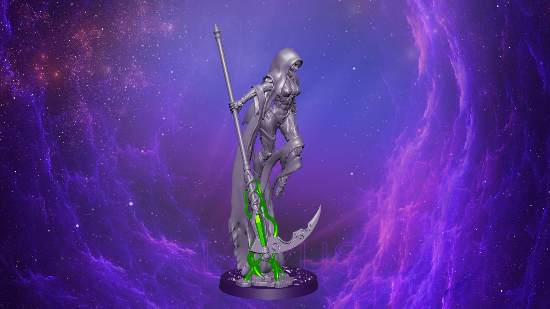 Nightbringer Girl 3D print model_6