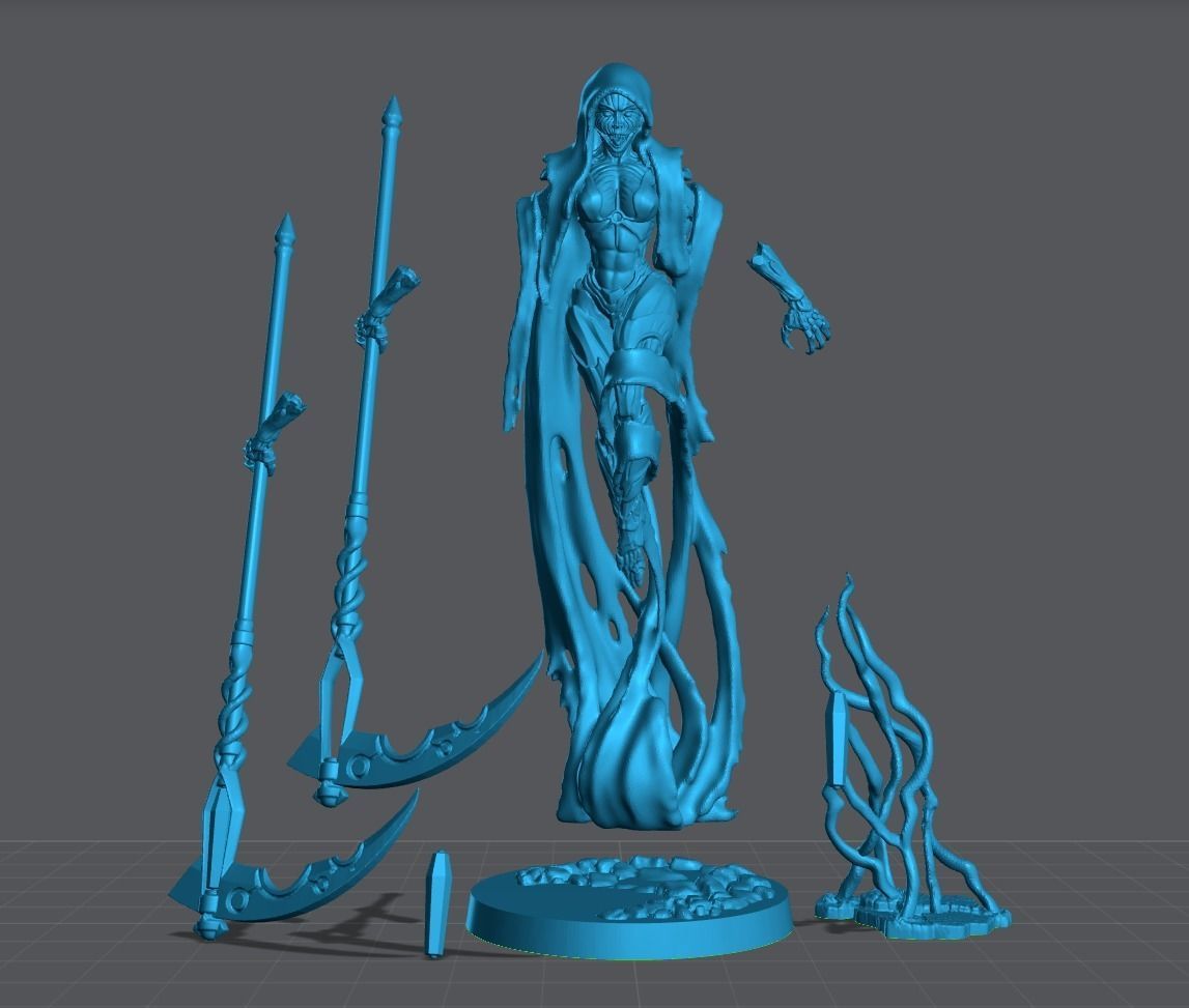 Nightbringer Girl 3D print model_10