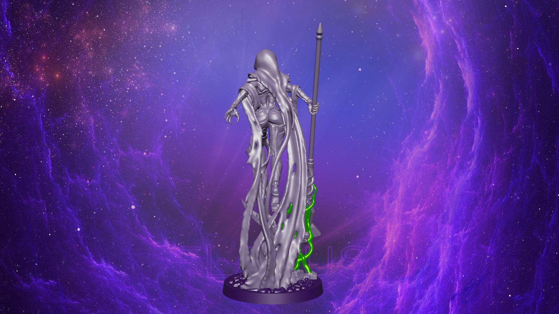 Nightbringer Girl 3D print model_7