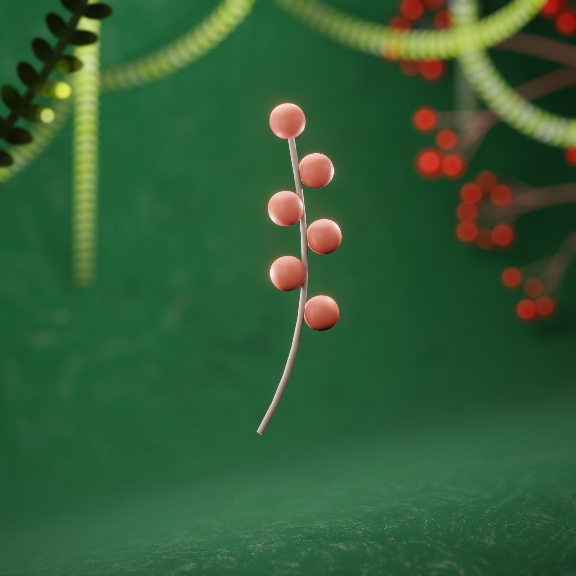 Stylized Plants Pack 3D model_10