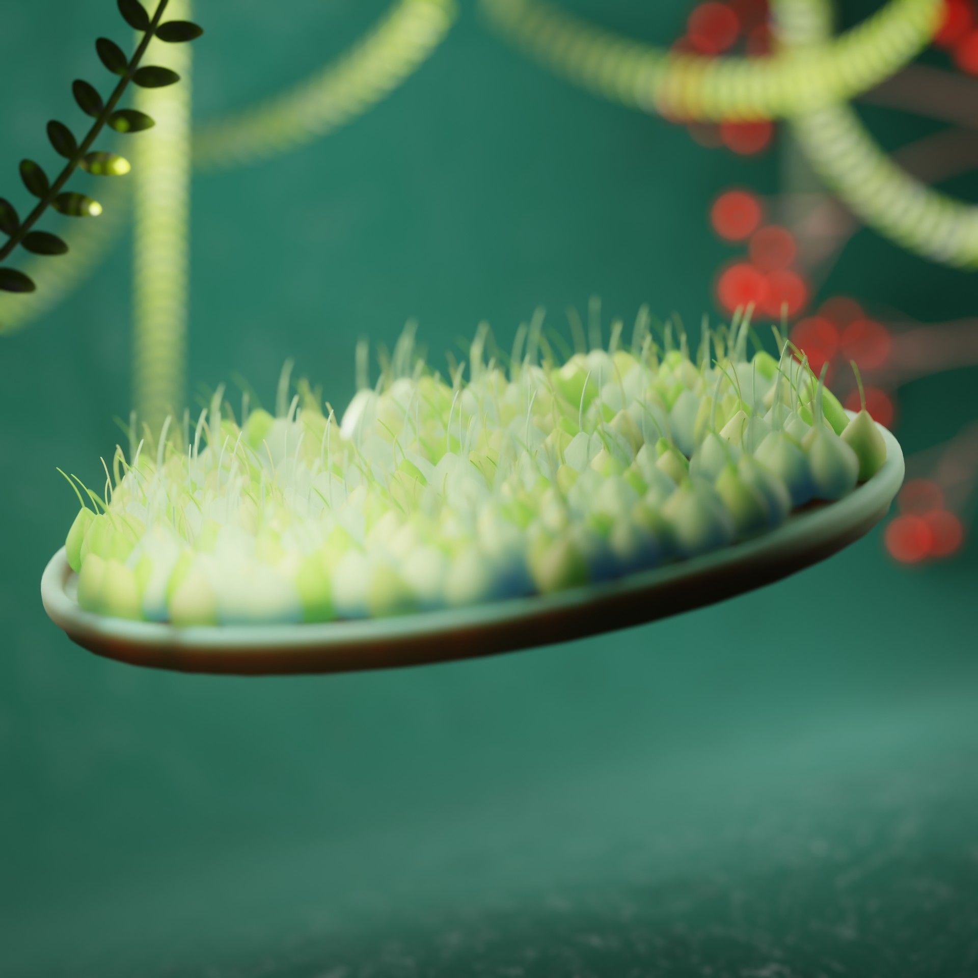 Stylized Plants Pack 3D model_15