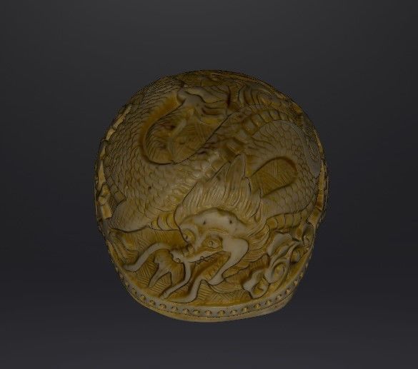 Skull Ashtray Or Dish 3D print model_9