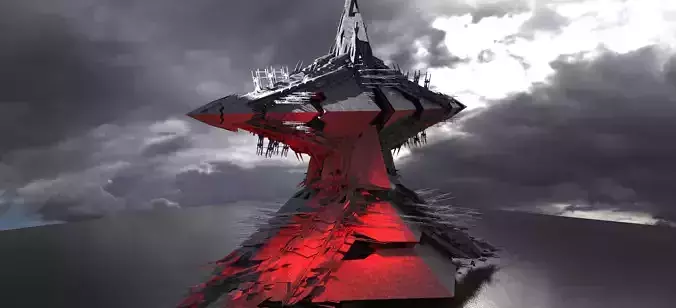 Great pyramid under construction Tower 2 