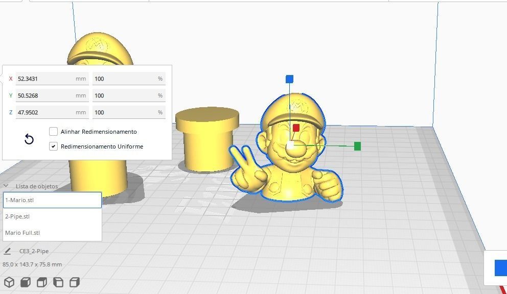 Mario Pipe 3D print model_2