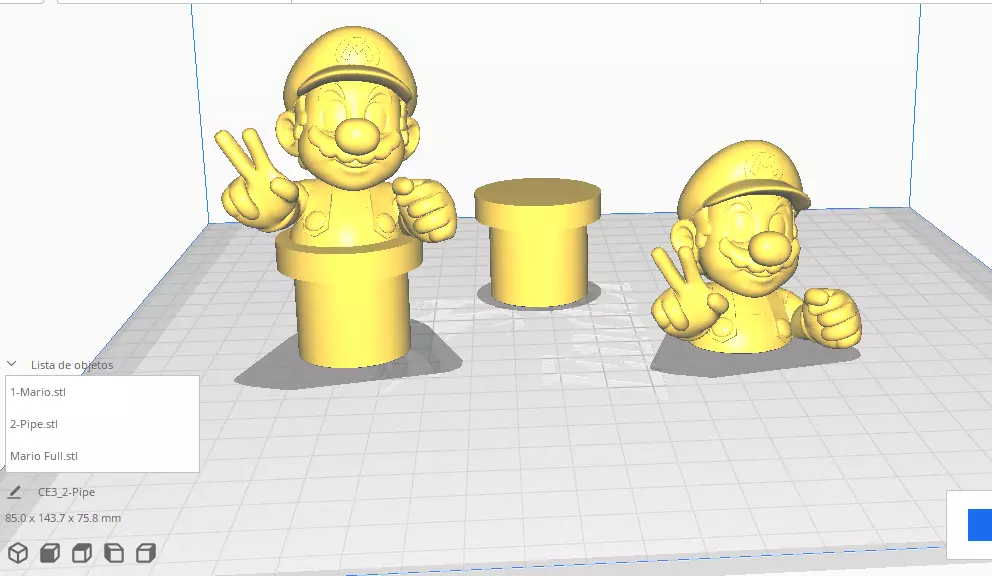 Mario Pipe 3D print model_0