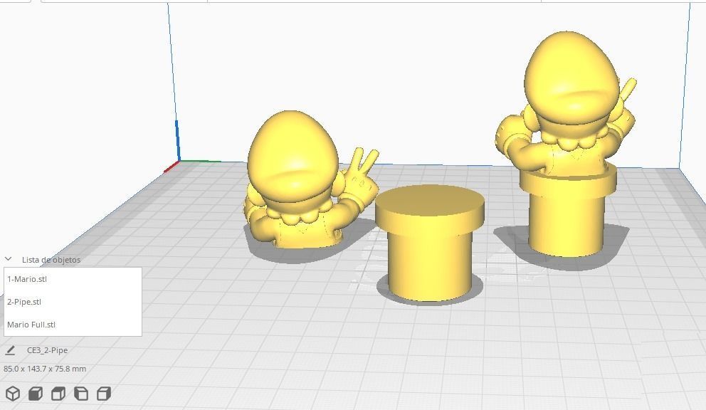 Mario Pipe 3D print model_1