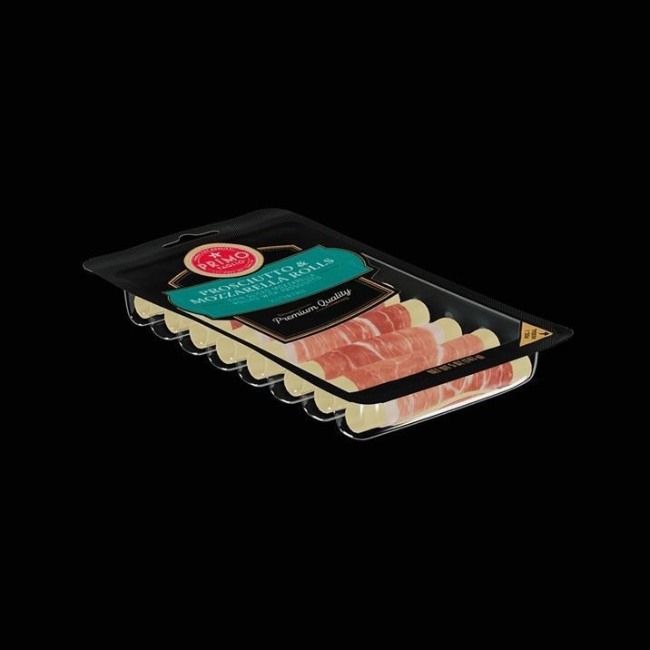 Prosciutto Mozzarella Rolls 3D model_7