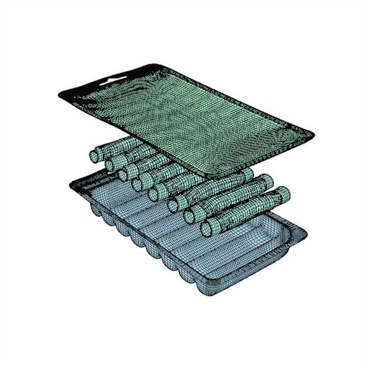 Prosciutto Mozzarella Rolls 3D model_10