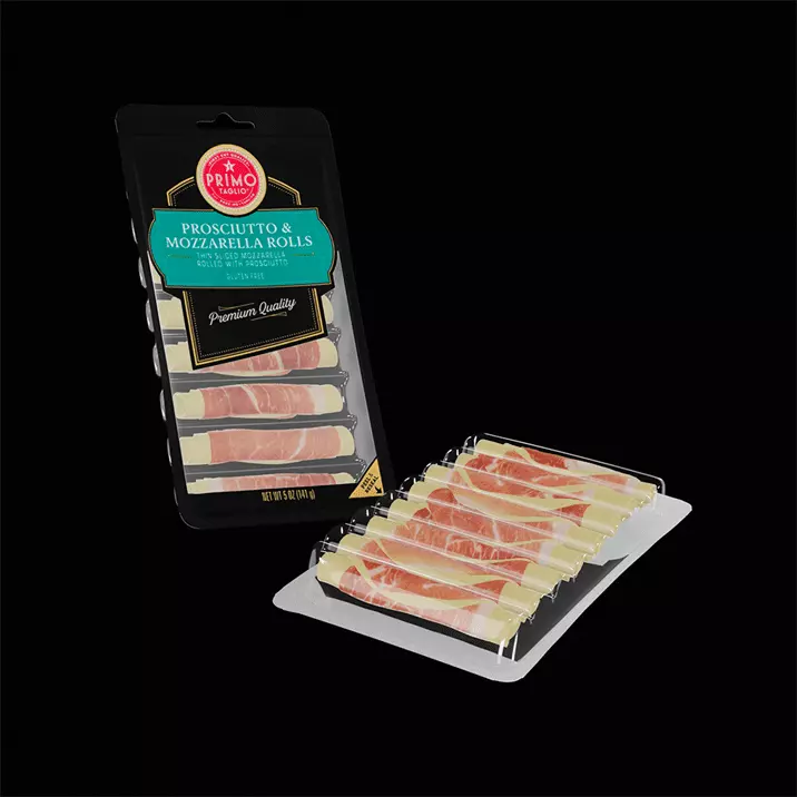 Prosciutto Mozzarella Rolls 3D model_0