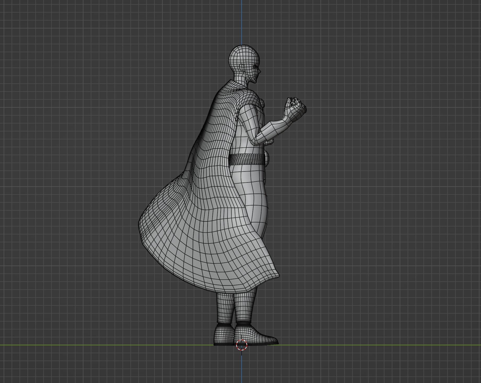 Saitama - One Punch Man 3D model_12