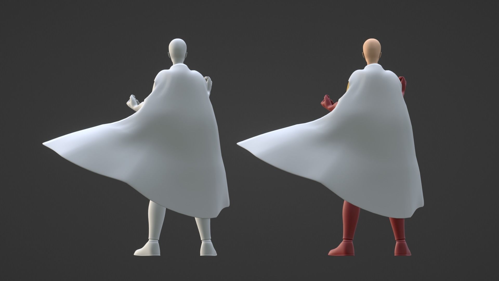 Saitama - One Punch Man 3D model_16