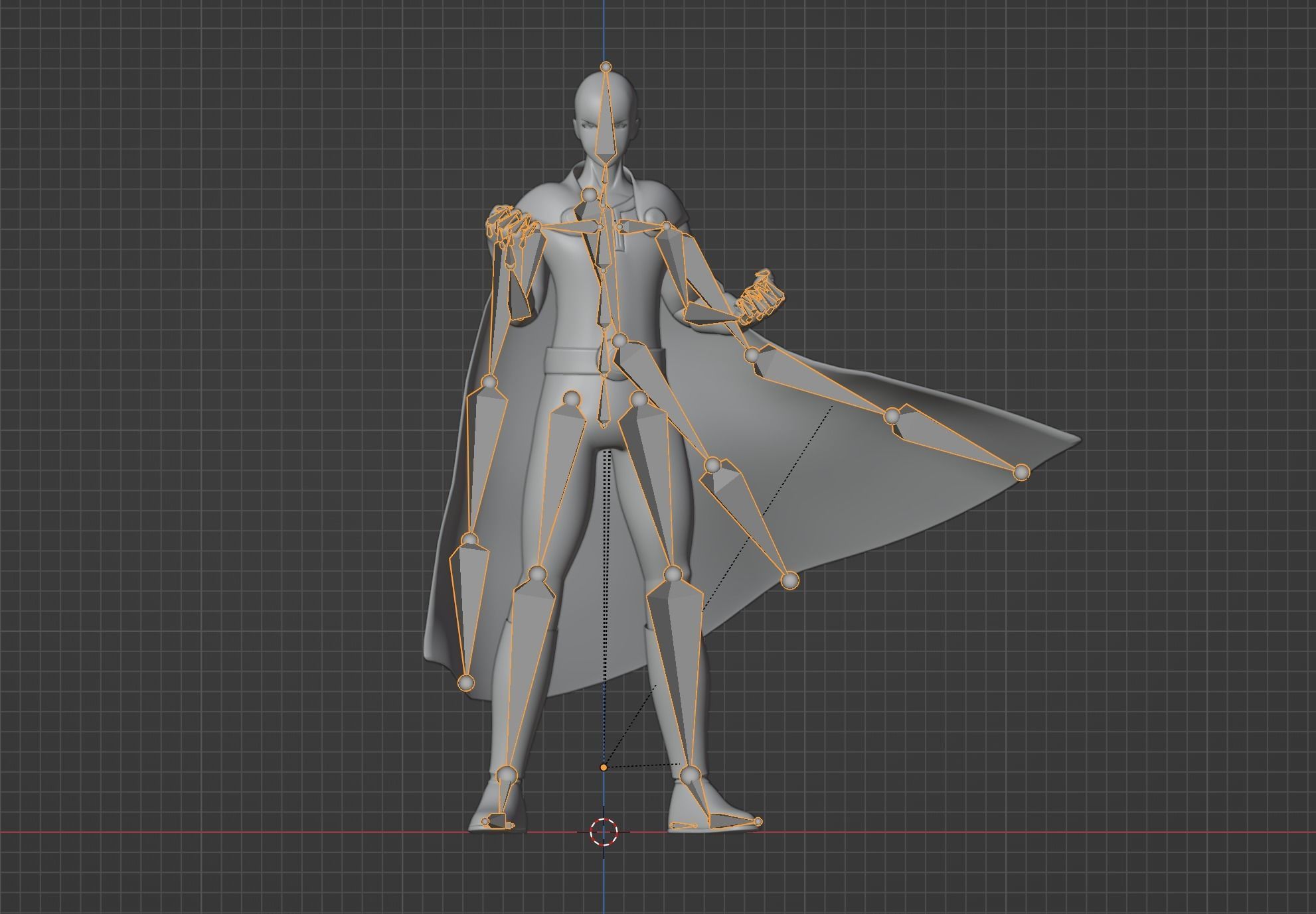 Saitama - One Punch Man 3D model_13