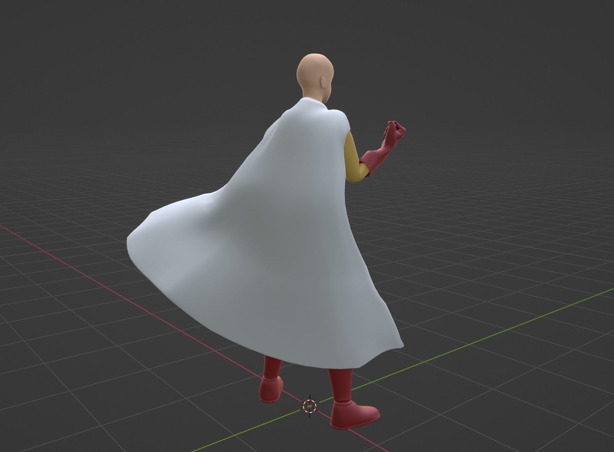 Saitama - One Punch Man 3D model_6