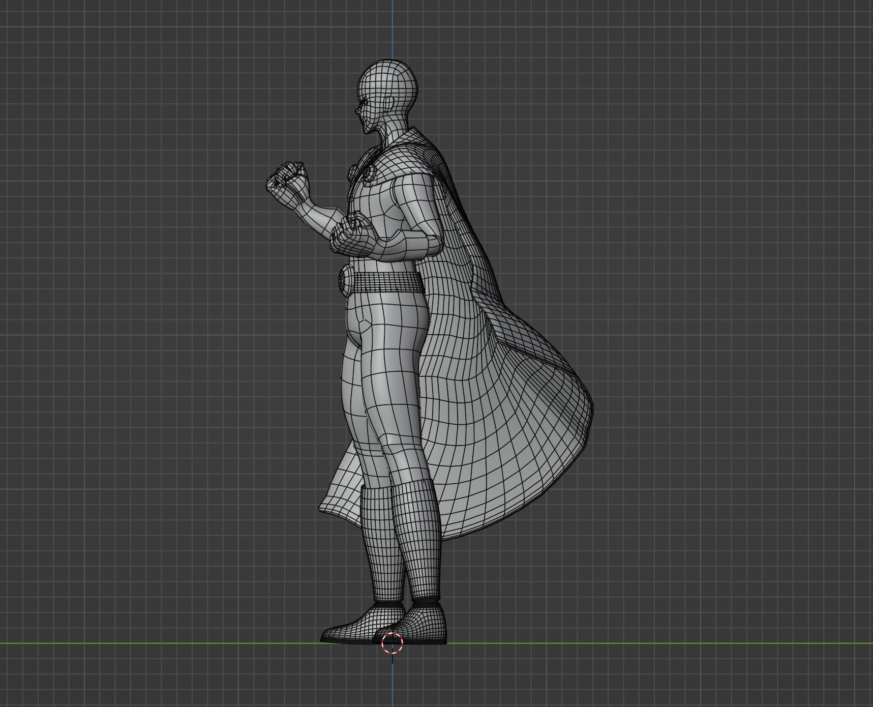 Saitama - One Punch Man 3D model_10