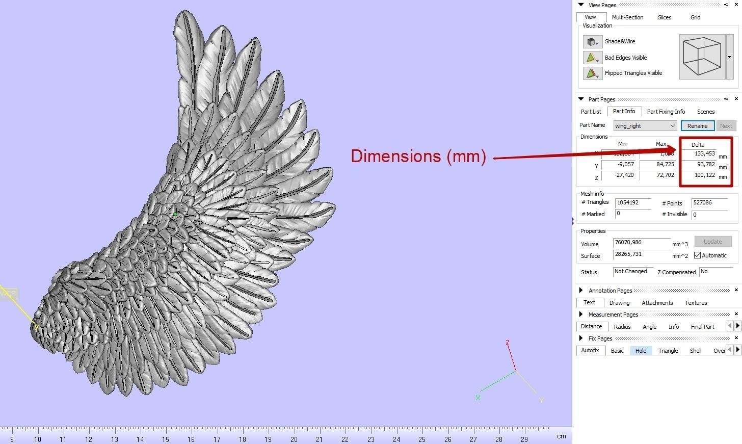 Wings eagle wing 3D print model_28