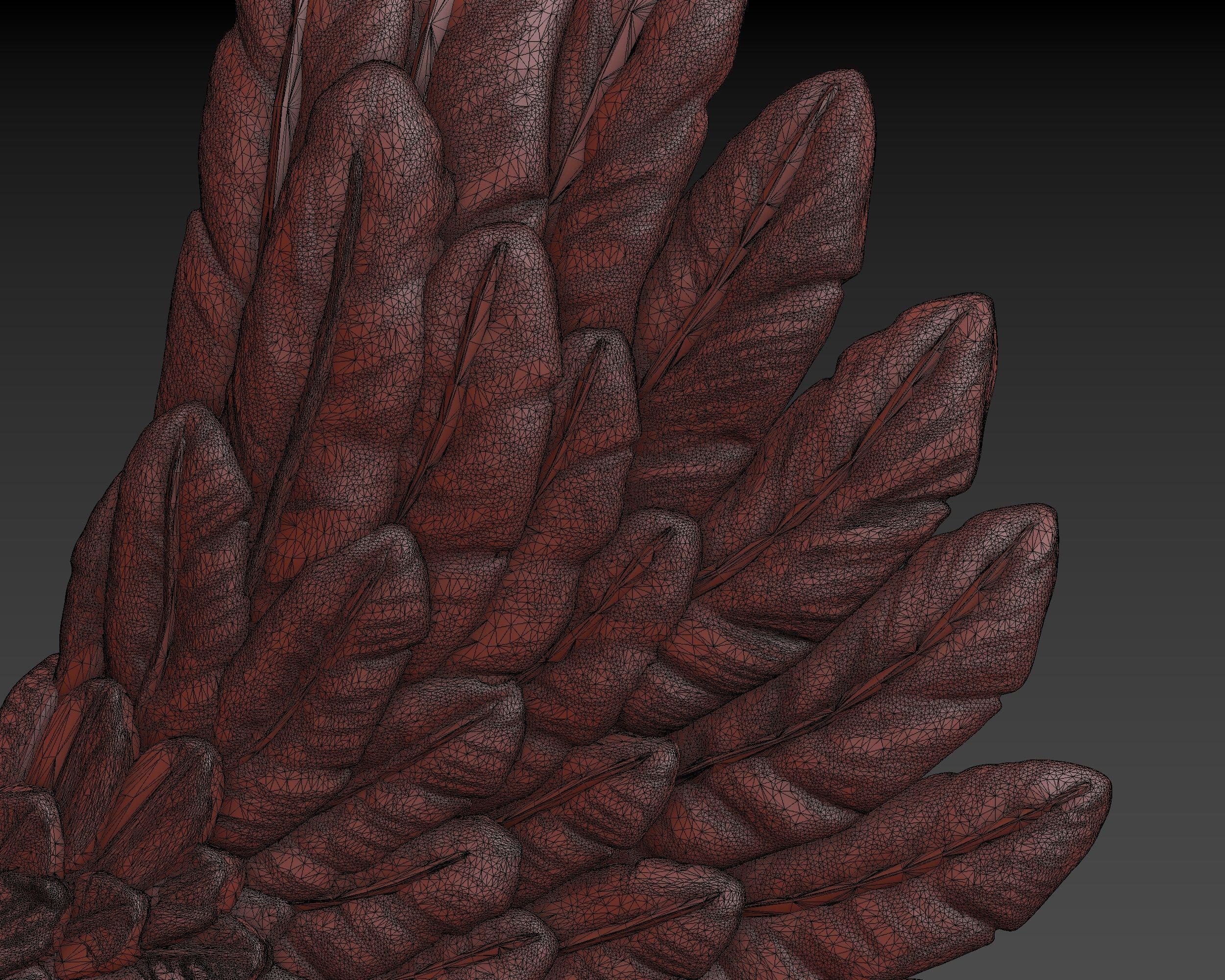 Wings eagle wing 3D print model_22