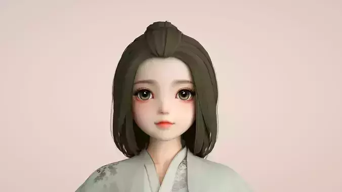 Cartoon Hanfu girl Hanfu chest-length skirt skirt skirt