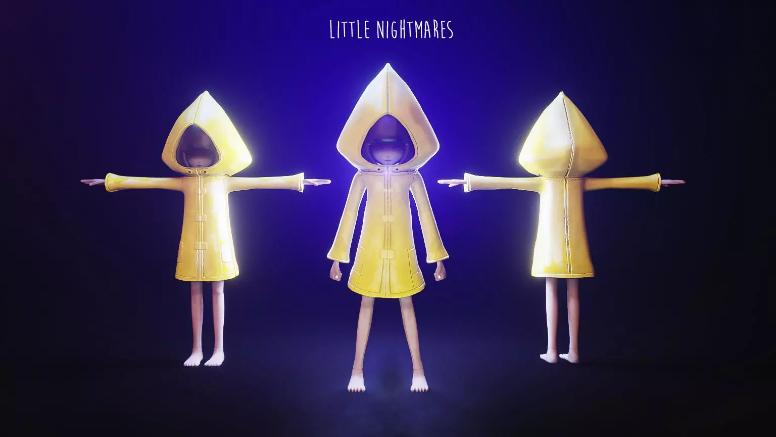 Little nightmares six 3D model_0
