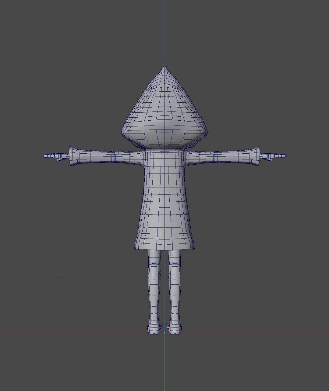 Little nightmares six 3D model_9