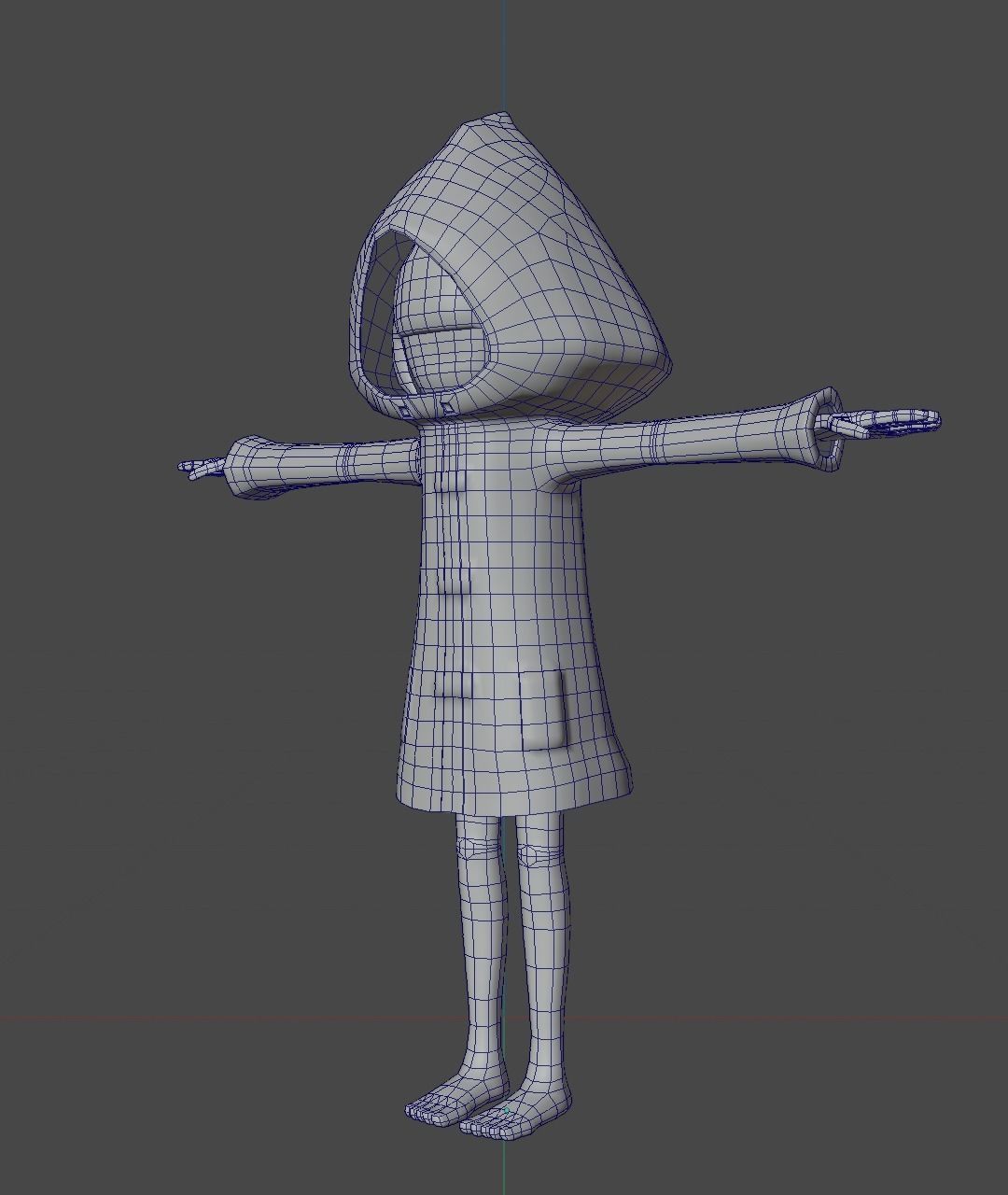 Little nightmares six 3D model_12