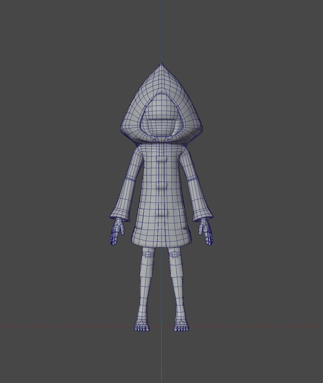 Little nightmares six 3D model_10