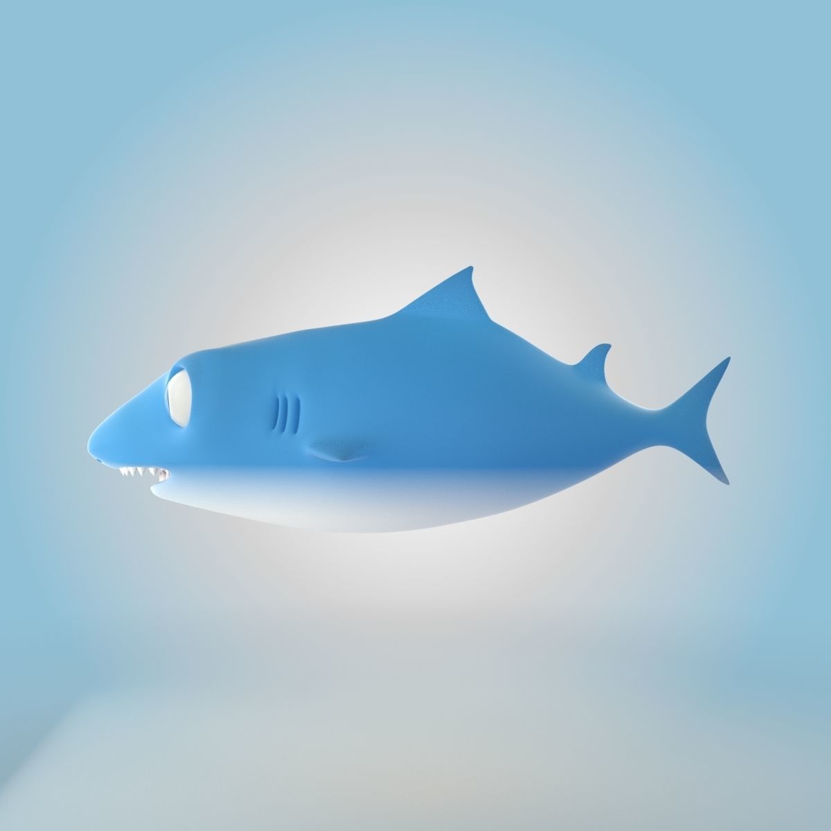 Baby Shark 3D model_2