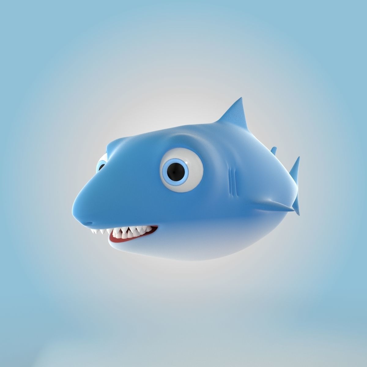 Baby Shark 3D model_3