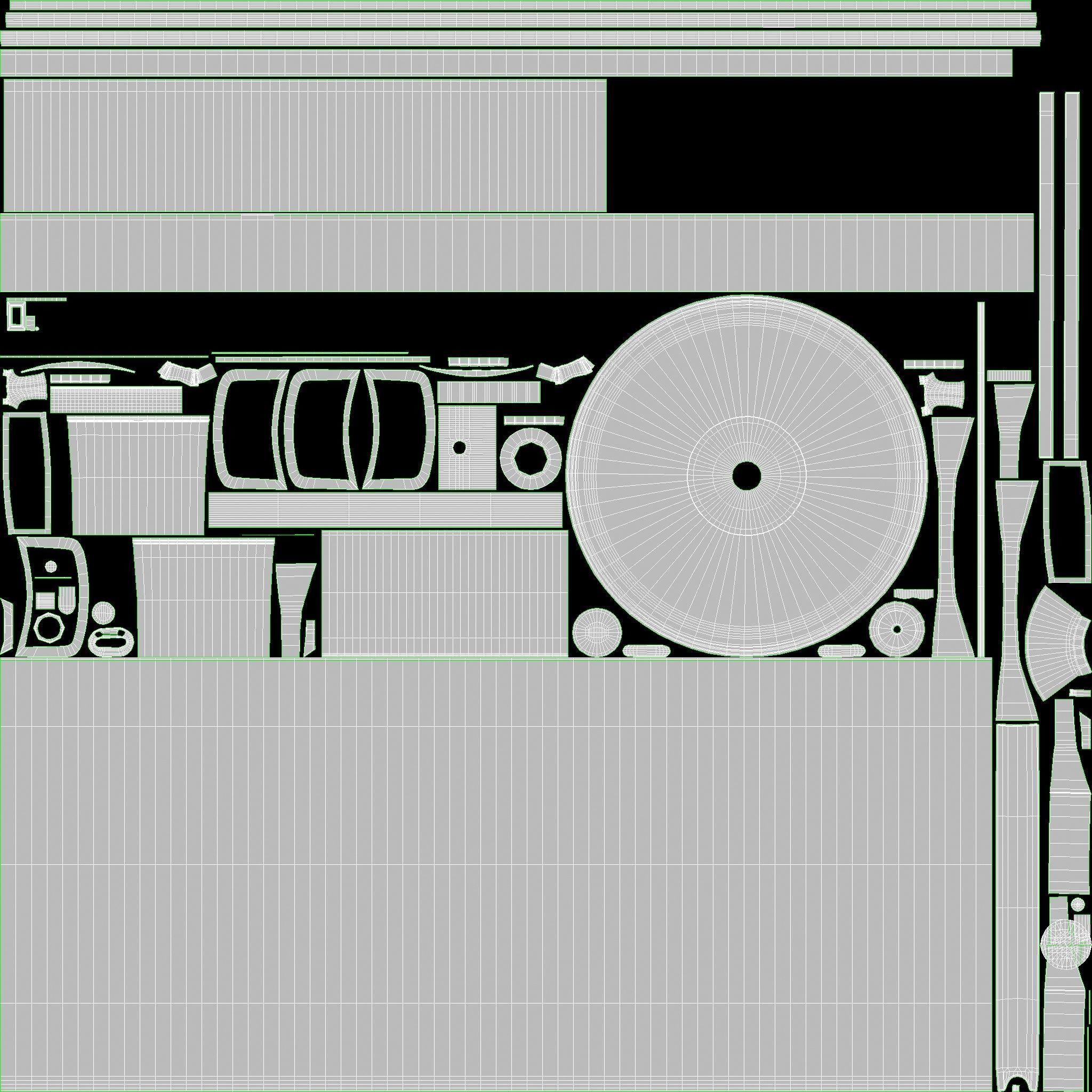 Equipment for Shawarma cafe 3D model_29
