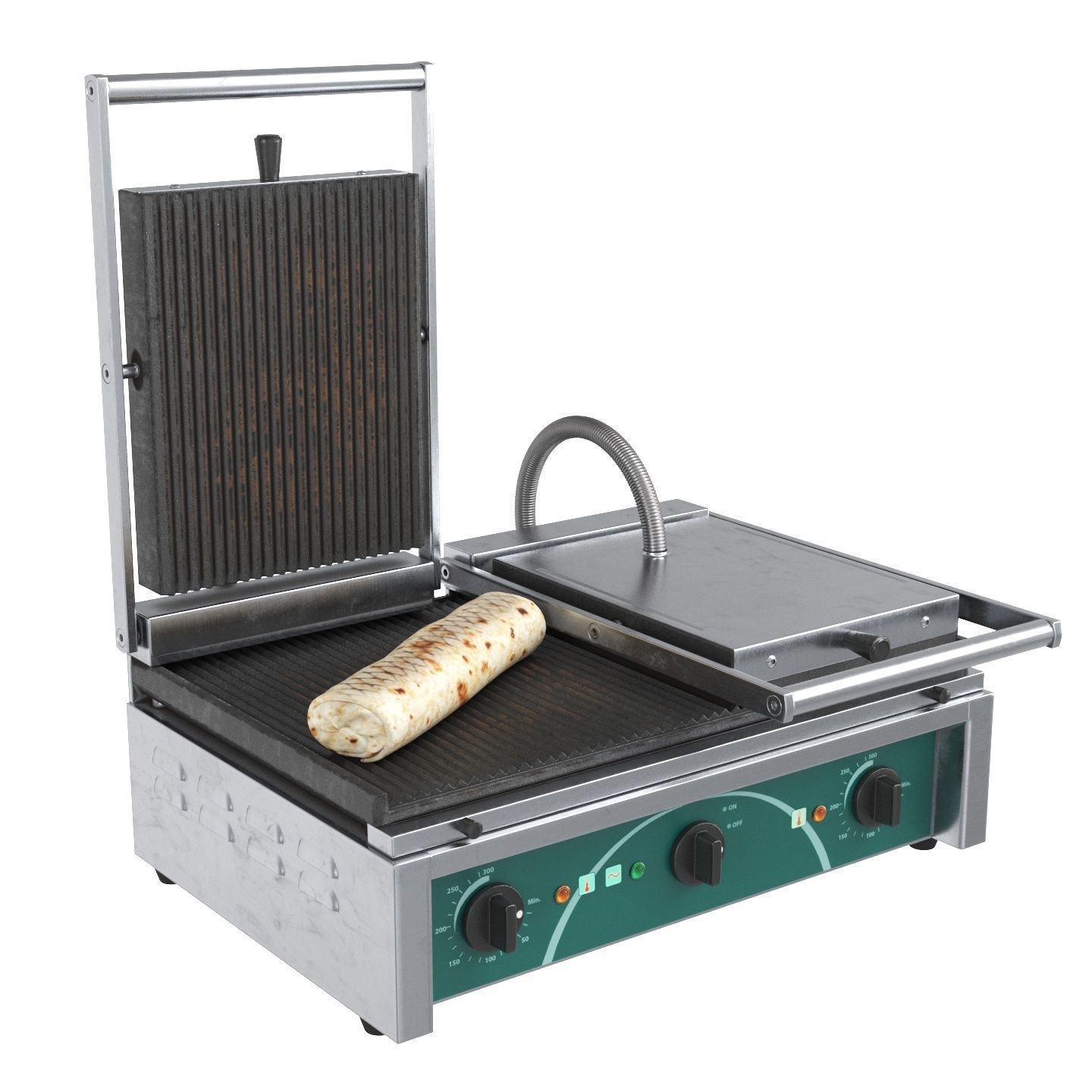 Equipment for Shawarma cafe 3D model_10